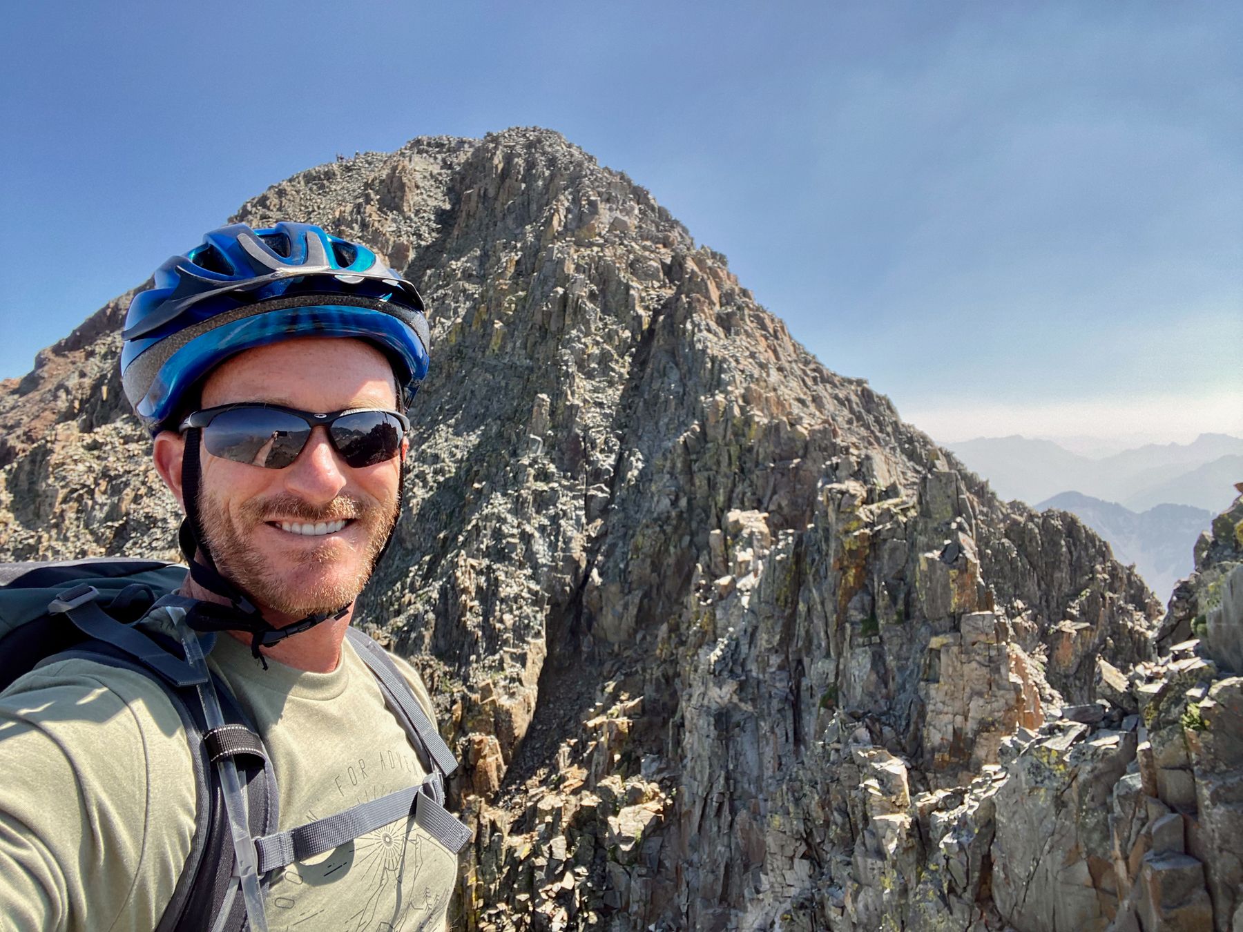 Yes, I’m Wearing a Biking Helmet While Hiking 